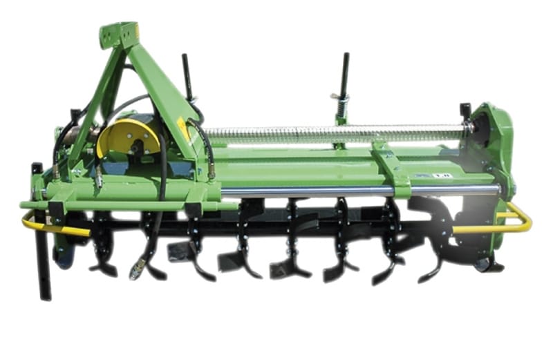 Jordfräs med hydraulisk förskjutning